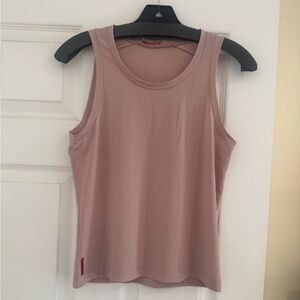 Dusty pink/dark blush Prada tank top. Size M. In very good condition